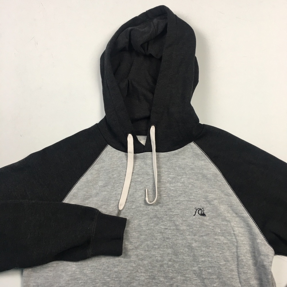 Quiksilver Grey Hoodie S C4605 - Picture 2 of 8
